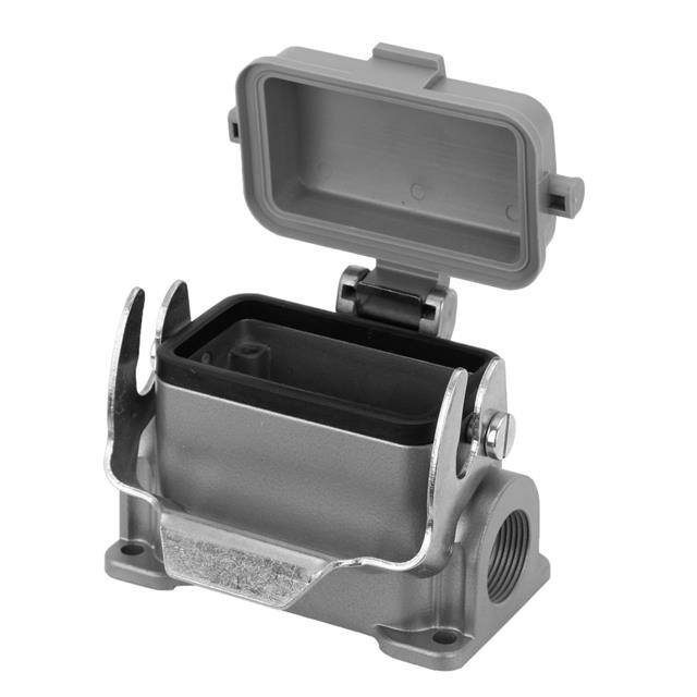 C146 10F024 806 1 Amphenol Tuchel Industrial  Alloggiamenti per connettori per impieghi gravosi, cappucci e basi